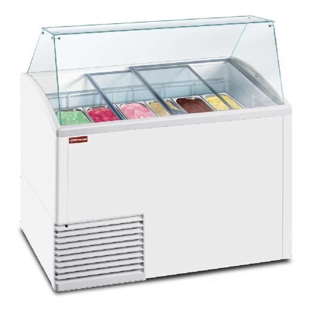 Diamond Uitstalvitrine voor roomijs, 10 bakken | BIG-EXPO/LUX-R2 Diamond Uitstalvitrine voor roomijs, 10 bakken | BIG-EXPO/LUX-R2