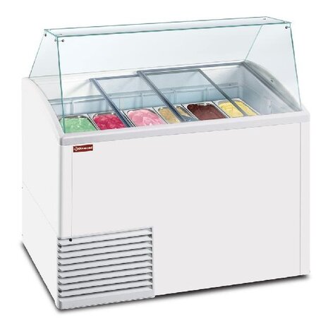 Diamond Uitstalvitrine voor roomijs, 10 bakken | BIG-EXPO/LUX-R2 Diamond Uitstalvitrine voor roomijs, 10 bakken | BIG-EXPO/LUX-R2