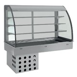 Diamond Topelement en open uitstalvitrine 3 niveau s (met gordijn), gekoeld, geventileerd, 4x gn 1 1 Diamond Topelement en open uitstalvitrine 3 niveau s (met gordijn), gekoeld, geventileerd, 4x gn 1 1