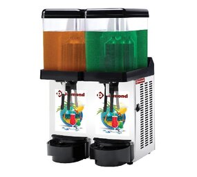 Diamond Gekoelde drank-verdeler, 2x 12 lt. Diamond Gekoelde drank-verdeler, 2x 12 lt.