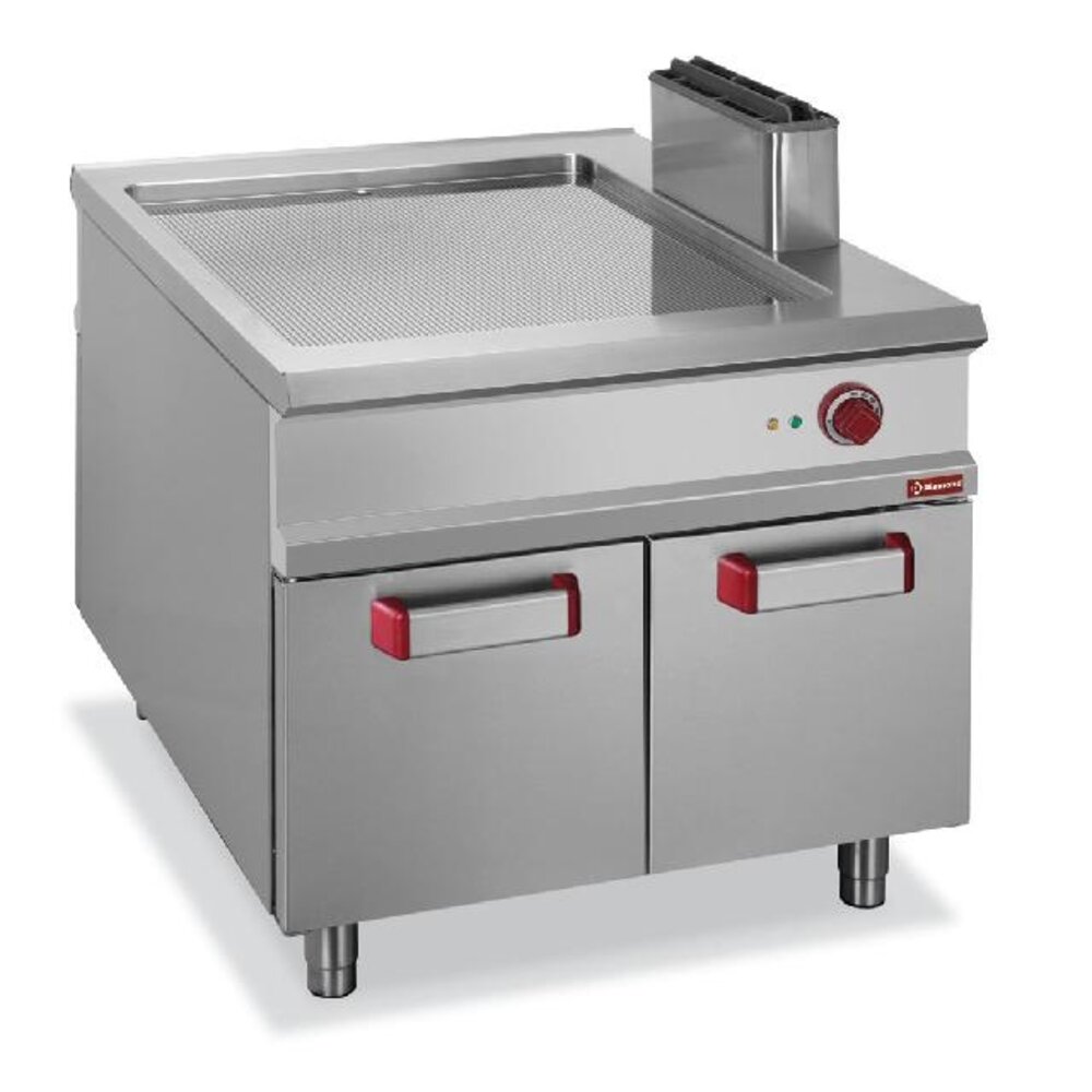 Diamond Elektrische geribte bakplaat, op kast - pass-through | E1/PRA2 Diamond Elektrische geribte bakplaat, op kast - pass-through | E1/PRA2