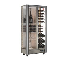 Diamond Gekoelde wijnvitrine lt. 530 - moduleerbaar Diamond Gekoelde wijnvitrine lt. 530 - moduleerbaar