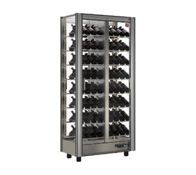 Diamond Gekoelde wijnvitrine lt. 530 - doorgeef - moduleerbaar Diamond Gekoelde wijnvitrine lt. 530 - doorgeef - moduleerbaar