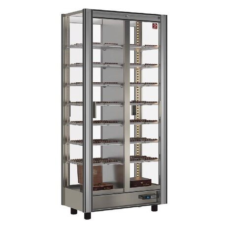 Diamond Gekoelde chocolade vitrine lt. 530 - doorgeef - moduleerbaar | GCC-1/TR-R2
