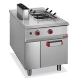 Diamond Pastakoker op gas, 1 kuip gn 1 1, 40 liter, op kast - pass-through