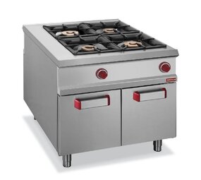 Diamond Gasfornuis met 4 branders op kast - pass-through