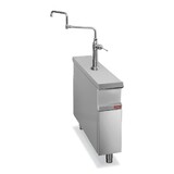 Diamond Neutraal element, module 1 4, op onderstel, met waterkolom - pass-through