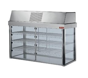 Diamond Gekoelde vitrine met bodem, top model (x element 4 gn 1 1) Diamond Gekoelde vitrine met bodem, top model (x element 4 gn 1 1)