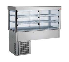 Diamond Gekoelde vitrine en gekoeld bovenblad 3 gn 1 1 Diamond Gekoelde vitrine en gekoeld bovenblad 3 gn 1 1