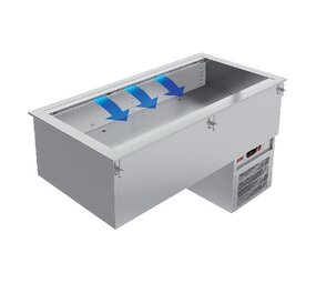 Diamond Element met gekoelde kuip, geventileerd, 5x gn 1 1 Diamond Element met gekoelde kuip, geventileerd, 5x gn 1 1