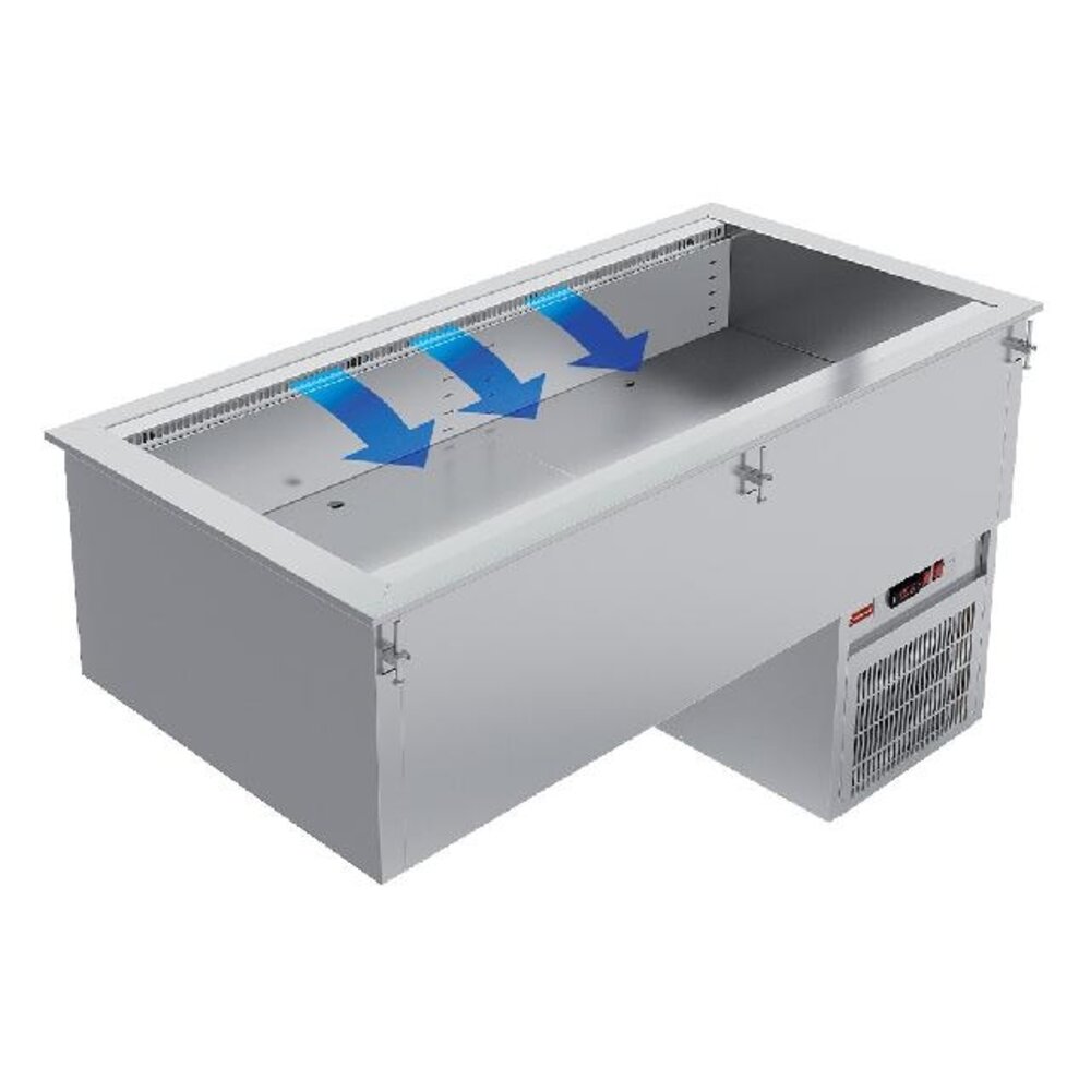 Diamond Element met gekoelde kuip, geventileerd, 4x gn 1 1 | IN/RCX15-R9V Diamond Element met gekoelde kuip, geventileerd, 4x gn 1 1 | IN/RCX15-R9V