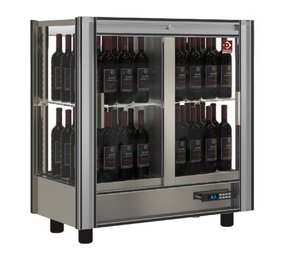 Diamond Gekoelde wijnvitrine lt. 216 - doorgeef - moduleerbaar Diamond Gekoelde wijnvitrine lt. 216 - doorgeef - moduleerbaar