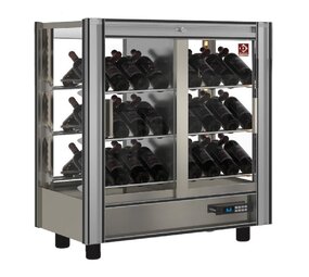 Diamond Gekoelde wijnvitrine lt. 216 - doorgeef - moduleerbaar Diamond Gekoelde wijnvitrine lt. 216 - doorgeef - moduleerbaar