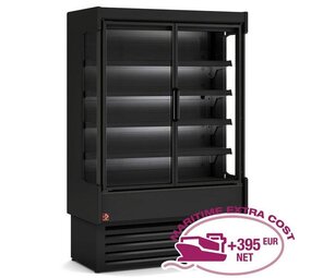 Diamond Gekoeld wandmeubel, geventileerd met groep, 2 klapdeuren