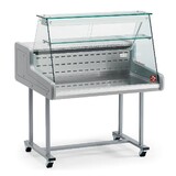 Diamond Gekoelde vitrinetoonbank - recht frontglas