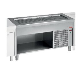 Diamond Element met ondiepe kuip op open kast 6x gn1 1