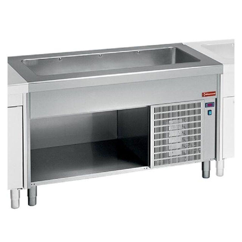 Diamond Element met gekoelde kuip op open kast 3x gn 1 1 | S80/RCT12-R2 Diamond Element met gekoelde kuip op open kast 3x gn 1 1 | S80/RCT12-R2