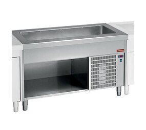 Diamond Element met gekoelde kuip op open kast 3x gn 1 1 Diamond Element met gekoelde kuip op open kast 3x gn 1 1