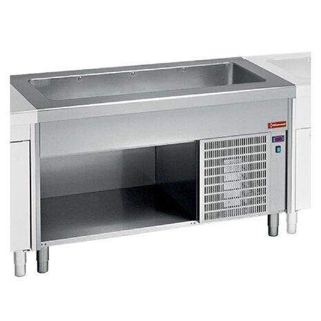 Diamond Element met gekoelde kuip op open kast 3x gn 1 1 | S80/RCT12-R2 Diamond Element met gekoelde kuip op open kast 3x gn 1 1 | S80/RCT12-R2