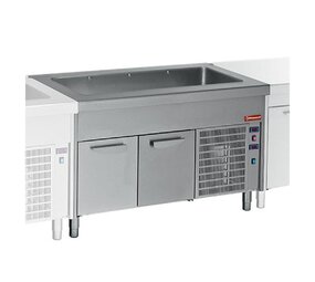 Diamond Element met gekoelde kuip op gekoelde kast 6x gn 1 1 Diamond Element met gekoelde kuip op gekoelde kast 6x gn 1 1