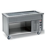 Diamond Element met gekoelde top op open kast