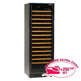 Diamond Wijnkast vitrine, geventileerd, roestvrijstalen deur, 375 lt., black Diamond Wijnkast vitrine, geventileerd, roestvrijstalen deur, 375 lt., black