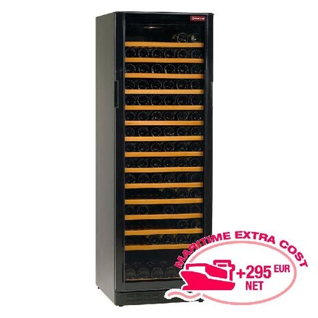 Diamond Wijnkast vitrine, geventileerd, roestvrijstalen deur, 375 lt., black | WCB/38-XS Diamond Wijnkast vitrine, geventileerd, roestvrijstalen deur, 375 lt., black | WCB/38-XS