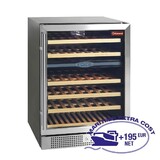 Diamond Wijnkast vitrine, geventileerd, 160 lt., 2 t°, black Diamond Wijnkast vitrine, geventileerd, 160 lt., 2 t°, black