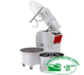 Diamond Spiraalkneder 42 liters kantelbare kop, verwijderbare kuip, 2 snelheden, timer, op wielen Diamond Spiraalkneder 42 liters kantelbare kop, verwijderbare kuip, 2 snelheden, timer, op wielen