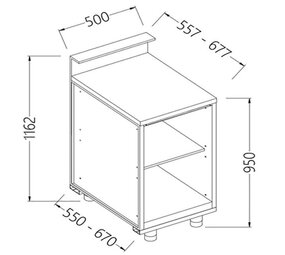 Diamond Neutrale bar Diamond Neutrale bar