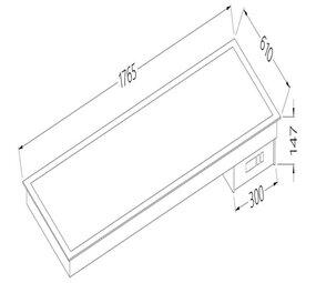 Diamond Vitrokeramisch element wit 5x gn 1 1 Diamond Vitrokeramisch element wit 5x gn 1 1