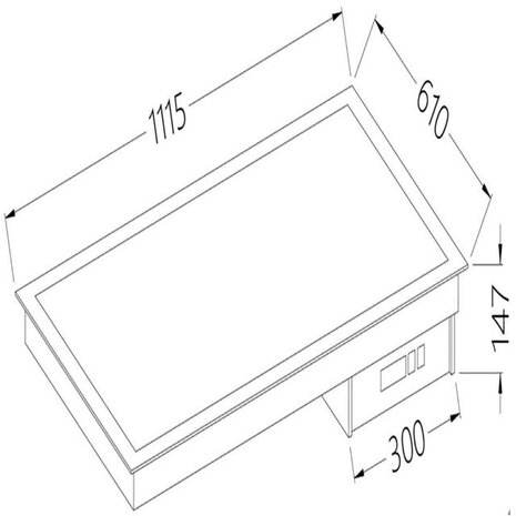 Diamond Vitrokeramisch element wit 3x gn 1 1 | DI/VCX12-PWT Diamond Vitrokeramisch element wit 3x gn 1 1 | DI/VCX12-PWT