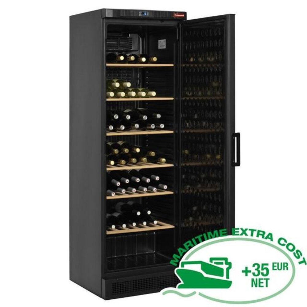 Diamond Wijnkast, geventileerd, 380 liters, zwart | WINE-P38/R6V Diamond Wijnkast, geventileerd, 380 liters, zwart | WINE-P38/R6V