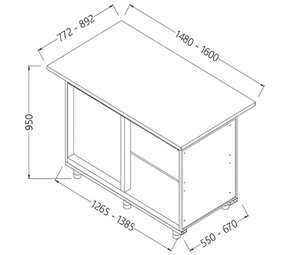 Diamond Neutrale bar toonbanken_kassa gedeelte (links) Diamond Neutrale bar toonbanken_kassa gedeelte (links)