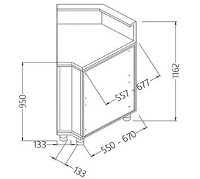 Diamond Neutrale bar Diamond Neutrale bar