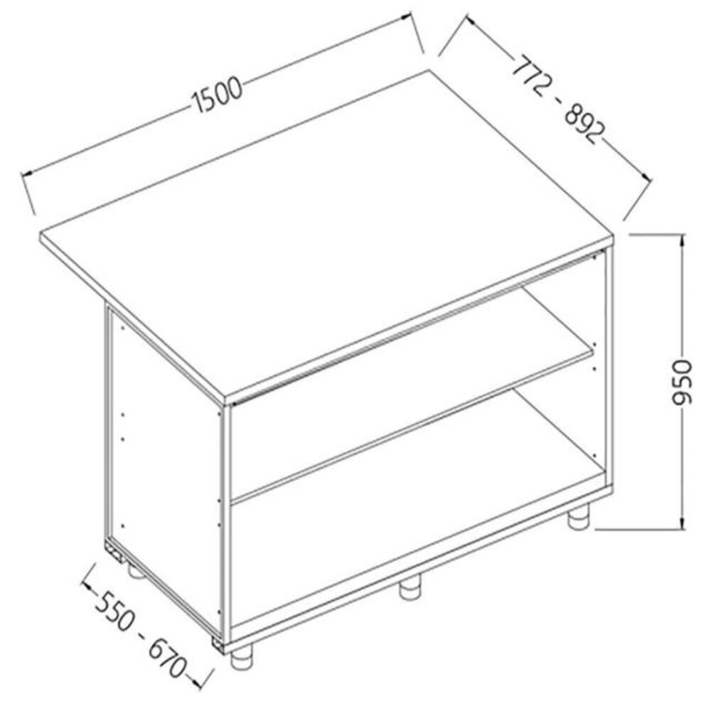 Diamond Neutrale bar toonbanken_kassa gedeelte | BC15X/5 Diamond Neutrale bar toonbanken_kassa gedeelte | BC15X/5