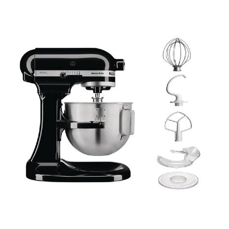 Kitchenaid K5 heavy-duty mixer met komlift 4,8l zwart 5kpm5eob | DY422 Kitchenaid K5 heavy-duty mixer met komlift 4,8l zwart 5kpm5eob | DY422