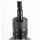 Buffalo Uitschuifbare hittelamp matzwart