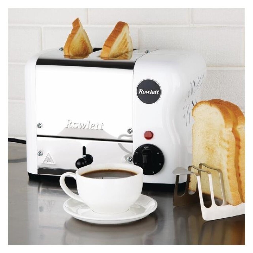 Rowlett Esprit broodrooster 2 sleuven wit | DR061 Rowlett Esprit broodrooster 2 sleuven wit | DR061