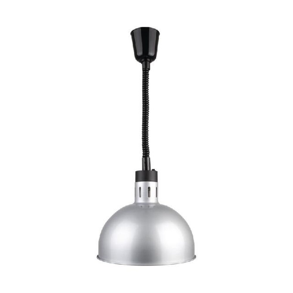 Buffalo Brede uitschuifbare hittelamp zilverkleur | DY461 Buffalo Brede uitschuifbare hittelamp zilverkleur | DY461