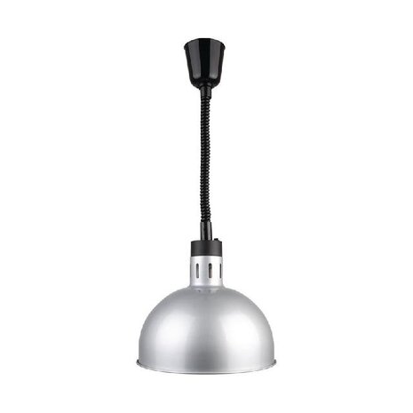Buffalo Brede uitschuifbare hittelamp zilverkleur | DY461 Buffalo Brede uitschuifbare hittelamp zilverkleur | DY461