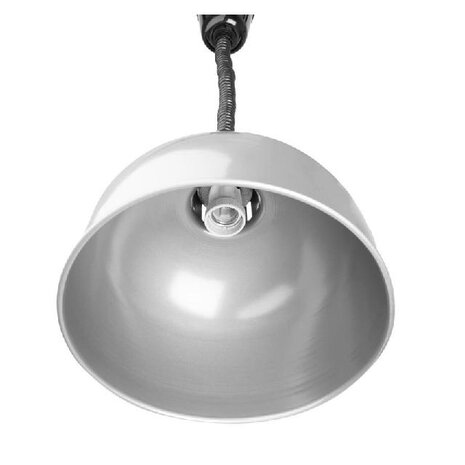 Buffalo Brede uitschuifbare hittelamp zilverkleur | DY461 Buffalo Brede uitschuifbare hittelamp zilverkleur | DY461