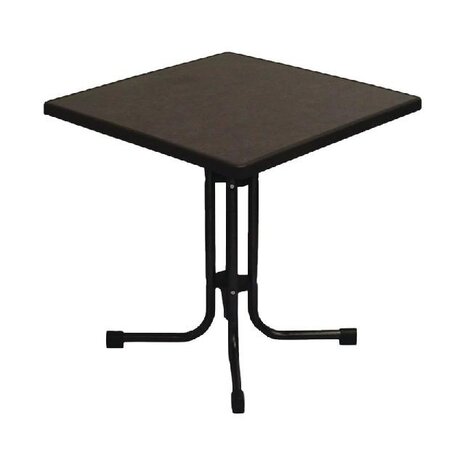 Geen merk Limburg pizarra opklapbare terrastafel 70 x 70cm | FN992 Geen merk Limburg pizarra opklapbare terrastafel 70 x 70cm | FN992