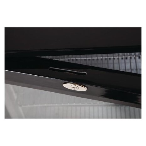 Polar G-serie 2-deurs barkoeling met klapdeuren zwart 208l | GL002 Polar G-serie 2-deurs barkoeling met klapdeuren zwart 208l | GL002