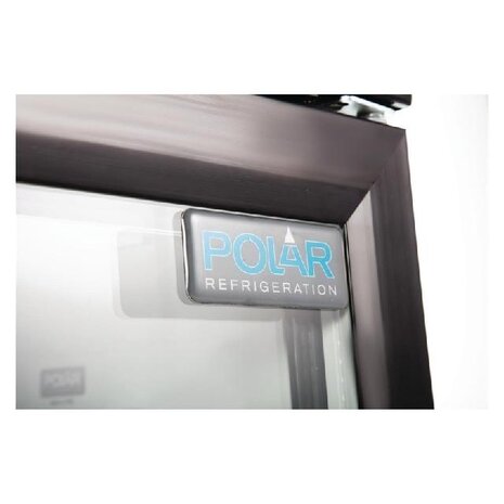 Polar G-serie 3-deurs barkoeling met klapdeuren zwart 330l | GL004 Polar G-serie 3-deurs barkoeling met klapdeuren zwart 330l | GL004