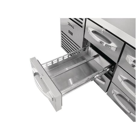 True Tcr1 3 koelwerkbank 9 lades | FB015 True Tcr1 3 koelwerkbank 9 lades | FB015