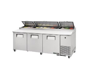 True Tpp-93 3-deurs pizza werkbank True Tpp-93 3-deurs pizza werkbank