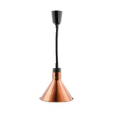 Buffalo Verstelbare warmhoudlamp koper