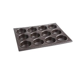 Vogue Aluminium anti-kleef bakvorm 12 muffins Vogue Aluminium anti-kleef bakvorm 12 muffins