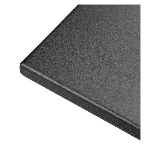 Bolero Vierkante opklapbare stalen tafel zwart 60cm | GK989 Bolero Vierkante opklapbare stalen tafel zwart 60cm | GK989
